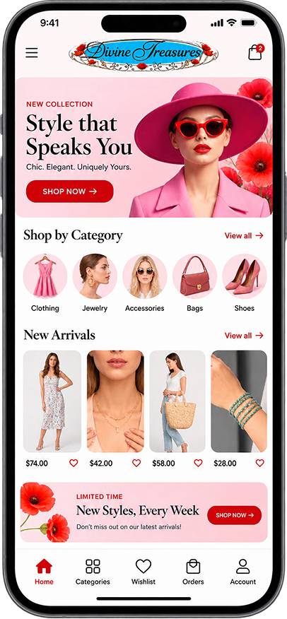 Divine Treasures App